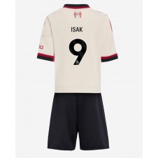 Liverpool Alexander Isak #9 Bortedraktsett Barn 2025-26 Kortermet (+ korte bukser)